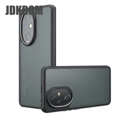 Matte Shockproof Armor Phone Case with Enhanced Protection for Honor X9c Smart (Black)
