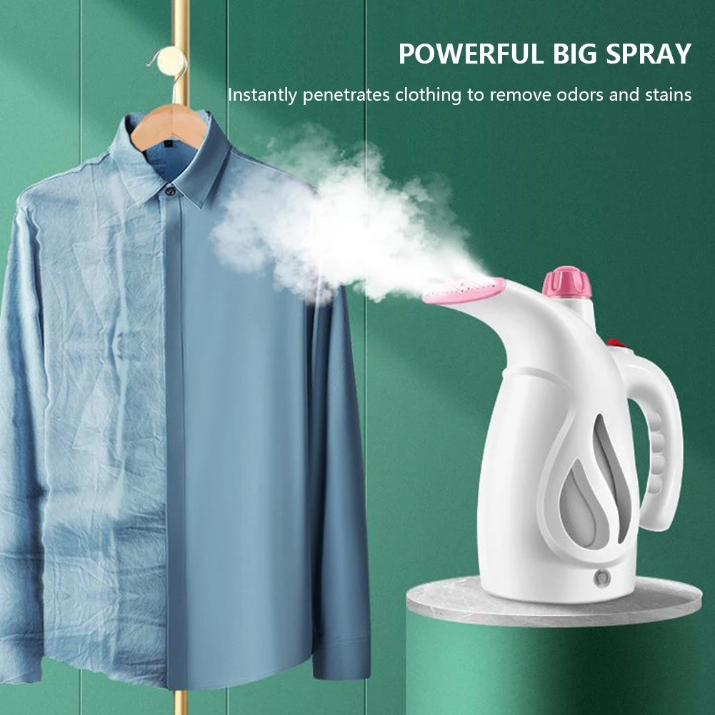 Handheld Garment Steamer 800W Ironing Machine Overheating Protection Small Electric Iron Negative Ion Release for Clothes Fabric 2