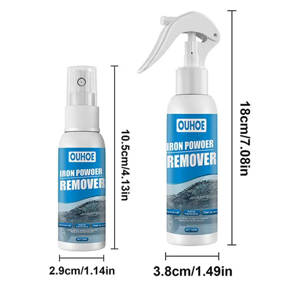 Metal Rust Removal Spray for Car Wheels and Auto Parts