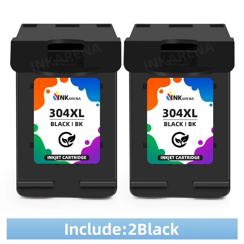 COLORETTO 304XL Noir Reanufacturées Cartouche d'encre pour HP 304 XL