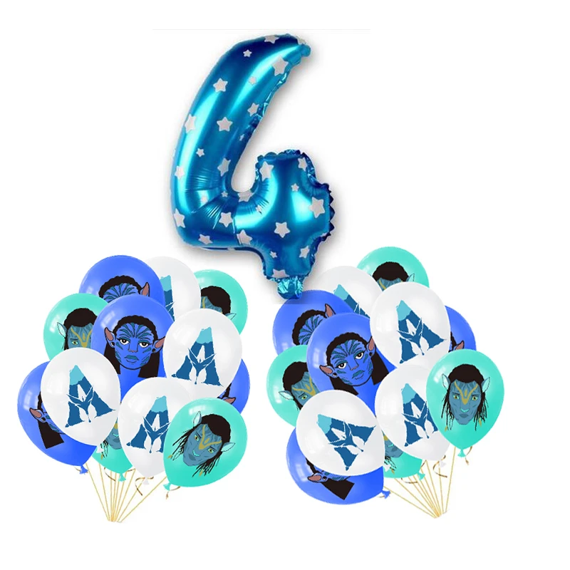 Disney Avatar Theme Birthday Party Decorations Balloons Birthday