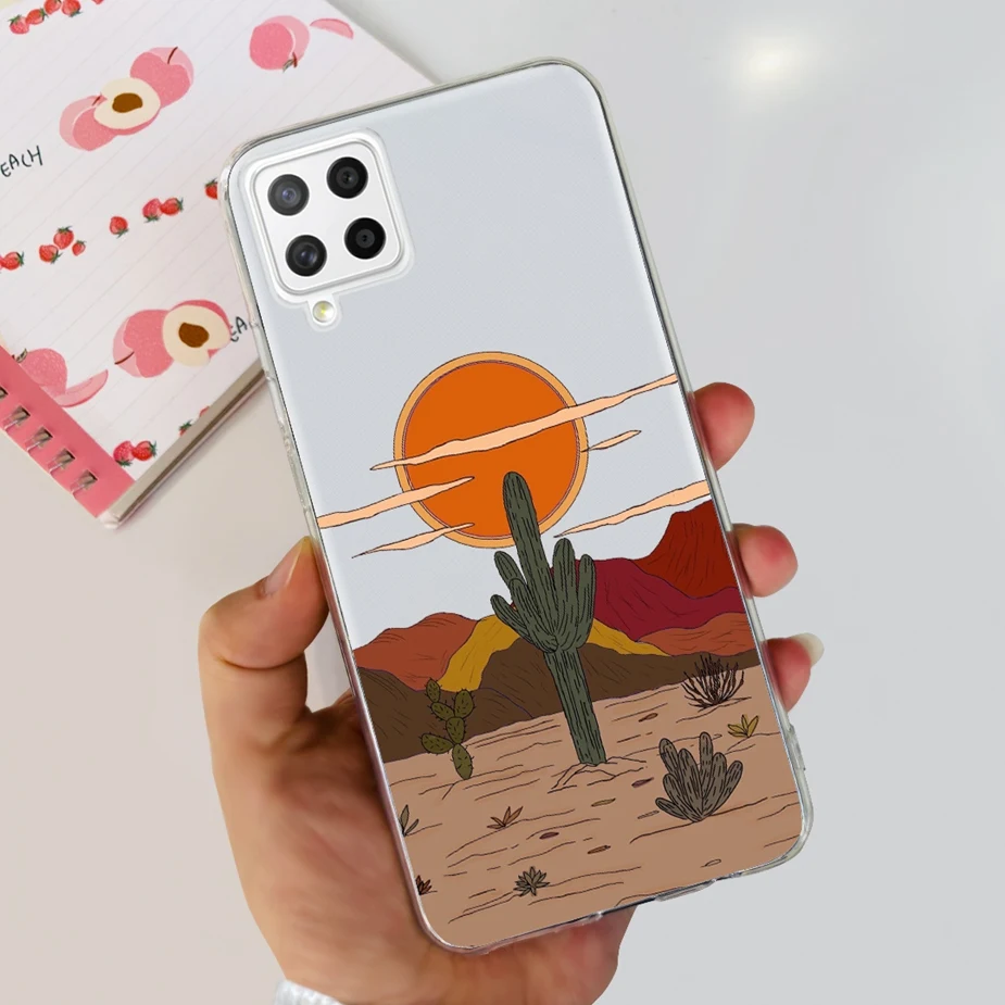 Colorful Painted Clear Silicone Soft Slim Phone Case