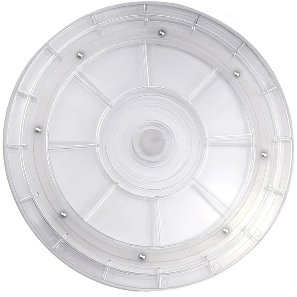 

Clear Acrylic Turntable Kitchen Spice Holder 360-Degree Rotating Turntable Acrylic Rotary Table 360-Degree Rotary Table