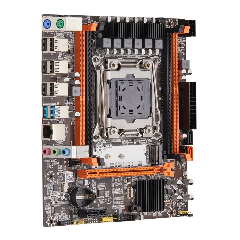 X99HD3 X99 D3 Motherboard LGA 2011 V3 USB2.0 SATA3 Support REG ECC Memory and Xeon E5 Processor 4*DDR3 Memory