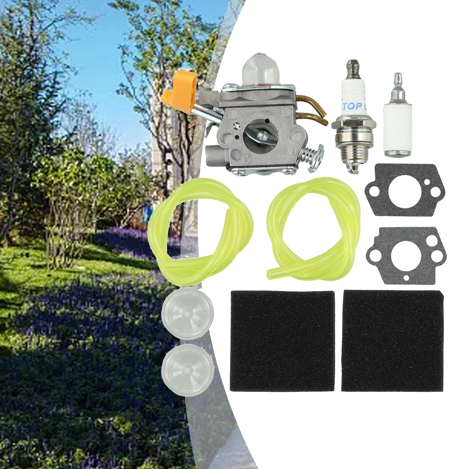 CARBURATEUR FOR RYOBI PLT3043YE Ruixing Démarrage Rapide Air Filtre Parts Moteur EUR 25,28