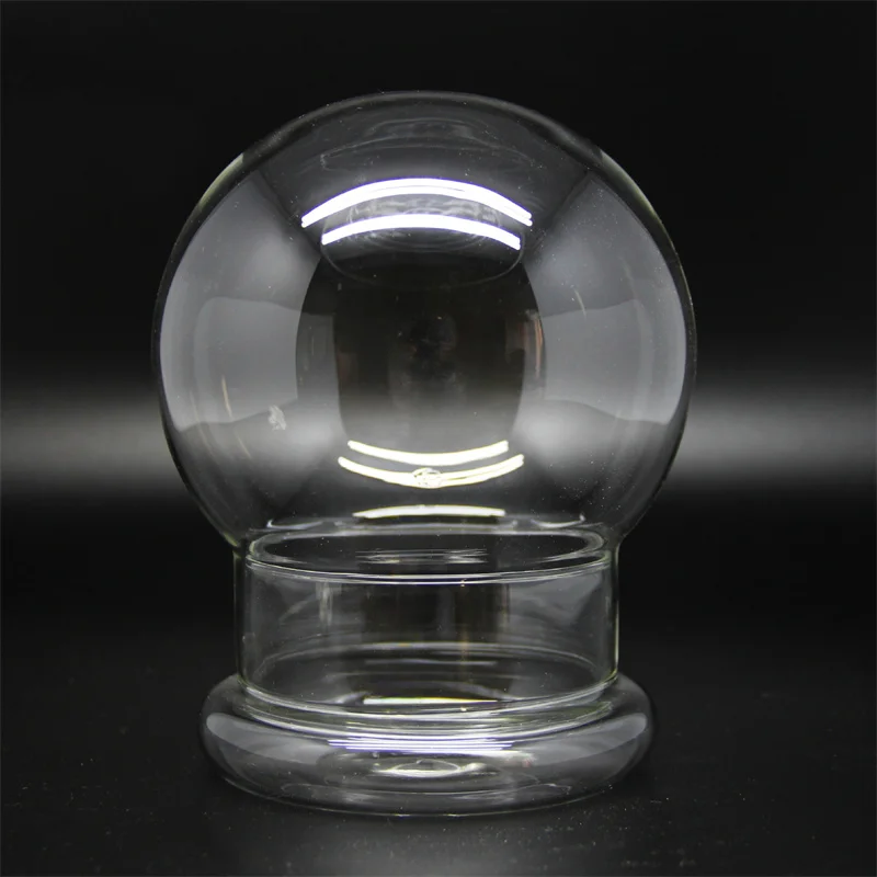 Split type Spherical Micro Landscape Vase Containers Desktop Glass Vase Green Moss Bansai Landscape Glass Terrarium Home Decor 2