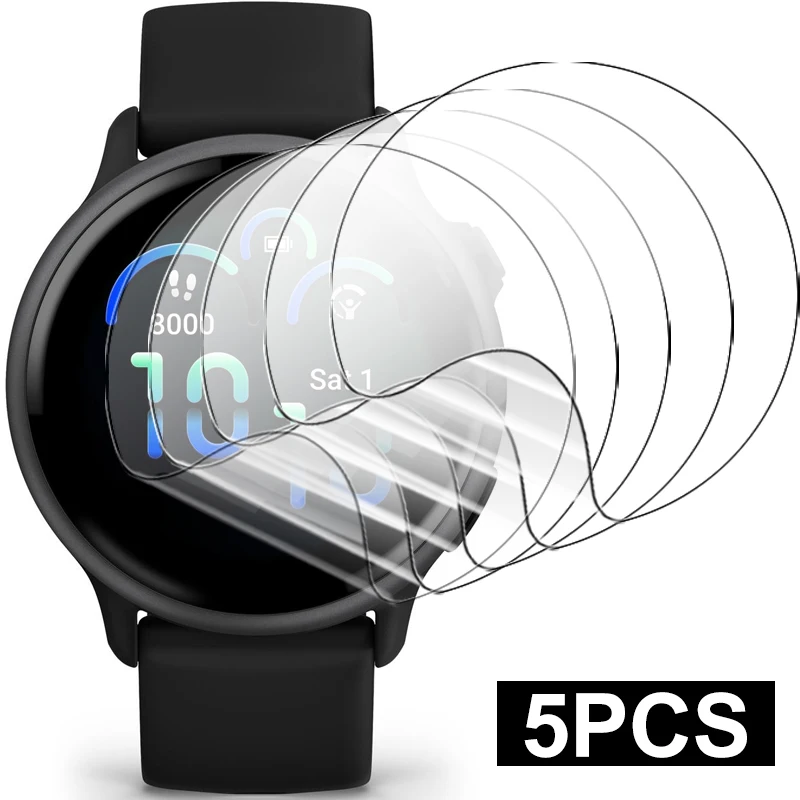 Premium Hydrogel TPU Screen Protector for Smartwatches - Anti-Scratch Soft Film