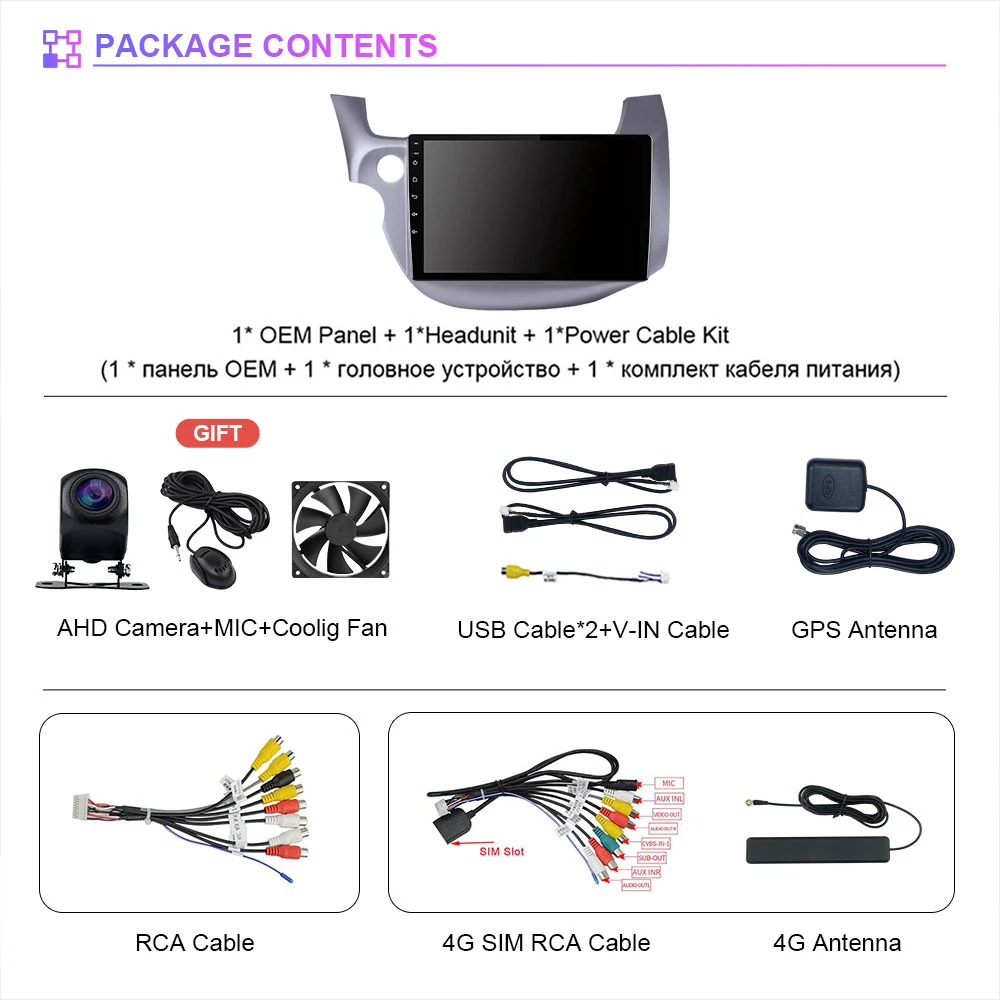 EKIY For HONDA FIT JAZZ 2007-2013  CarPlay ȵ̵ ڵ  ڵ Ƽ̵  ÷̾ ׷ GPS Navi No 2din DVD HU