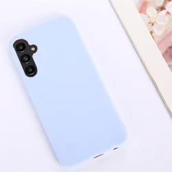 Candy Solid Color Silicone Matte Soft TPU Phone Case for A15 5G (PURPLE)
