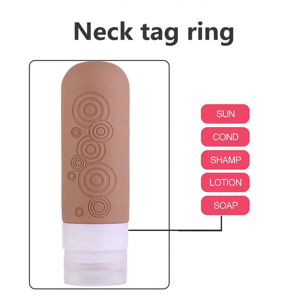 

Герметичная силиконовая бутылка для шампуня, кондиционера, лосьона