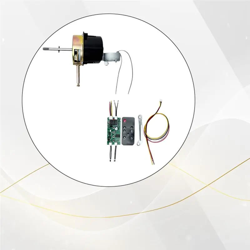 A92Z 고속 DC 브러시리스 모터 50W 가변 속도 터보 팬 벽걸이 모터 키트 DC9-28V DIY 팬 키트