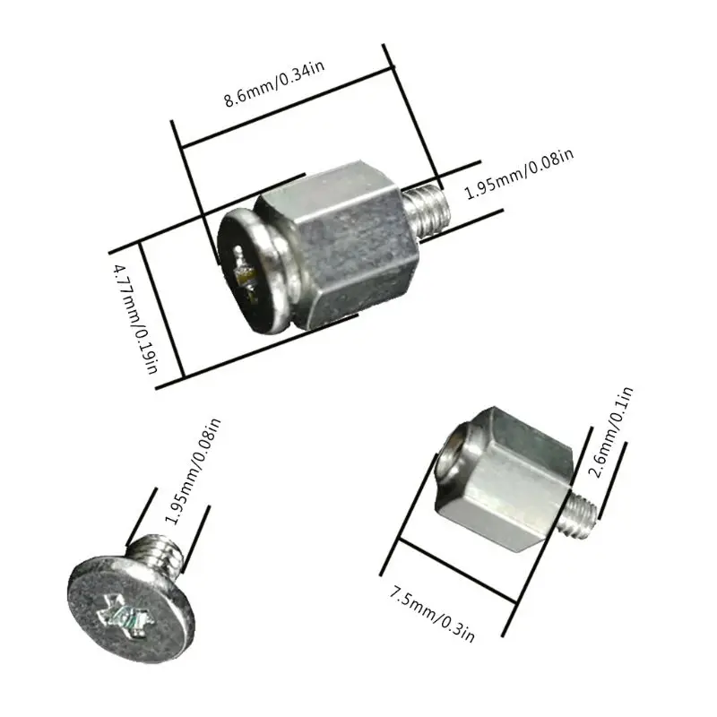Y1UB для стойки M.2 и винта для материнской платы для накопителей M.2 vScrew + шестигранная гайка, разделительная (10 (art.: 3920c445d4e29) - 3920c445d4e29