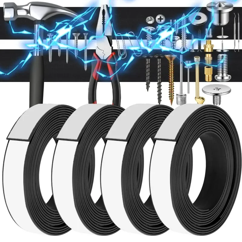 Versatile Self-Adhesive Magnetic Tape Strip