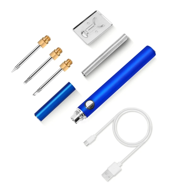 

85AC Leader-Free Soldering Iron Tips Solder Welding For Welding Type-C Charging Port