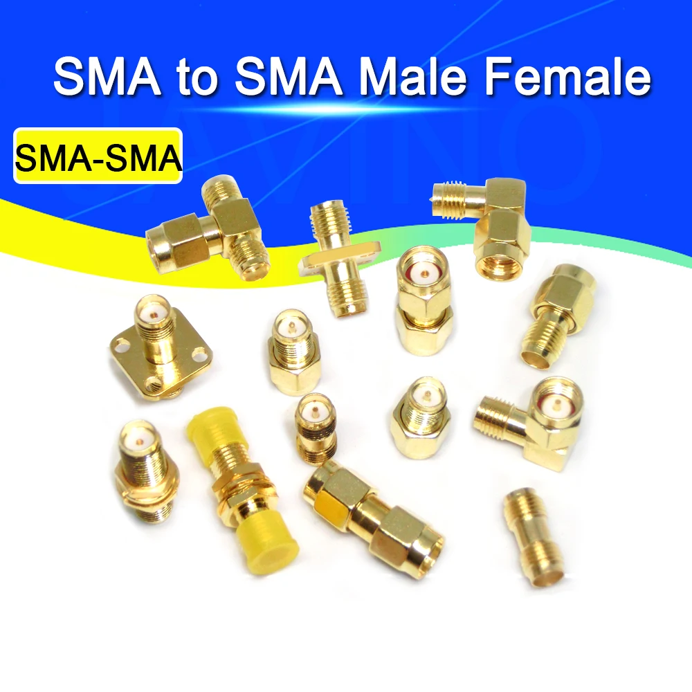 SMA ถึง SMA ชายหญิง RP SMA ถึง SMA ชาย RPSMA Connector อะแดปเตอร์ RF SMA-J อะแดปเตอร์ SMA-K 1