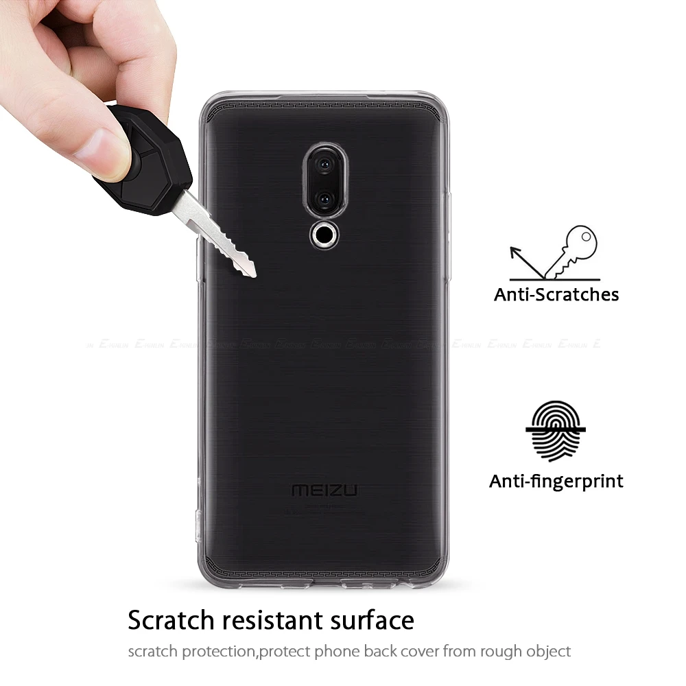 Ultra Thin Clear Soft TPU Phone Case - Full Back Cover