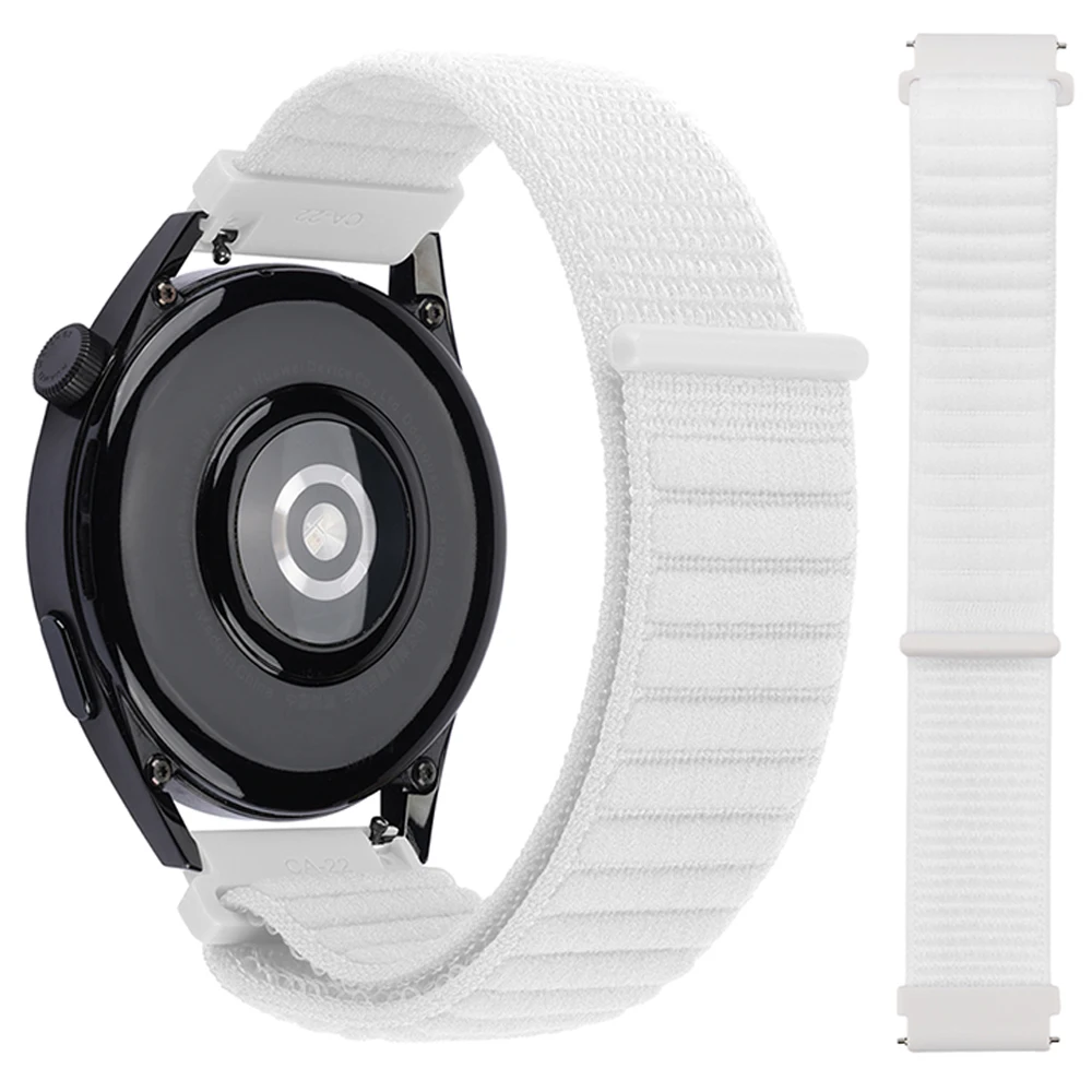 Braided Nylon Watch Strap, 20mm/22mm, Compatible with Smartwatches