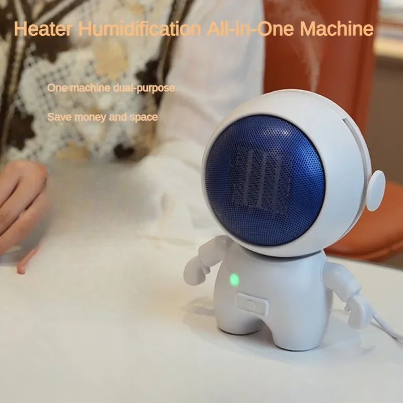 Office desktop heater heater creative household small portable humidifier warm humidifier