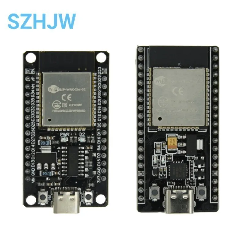 Esp32 Type-C Usb Ch340C Cp2102 Wifi + Bluetooth Scheda Di Espansione Dual Core Esp32-Devkitc-32 Esp-Wroom-32 A Bassissima Potenza