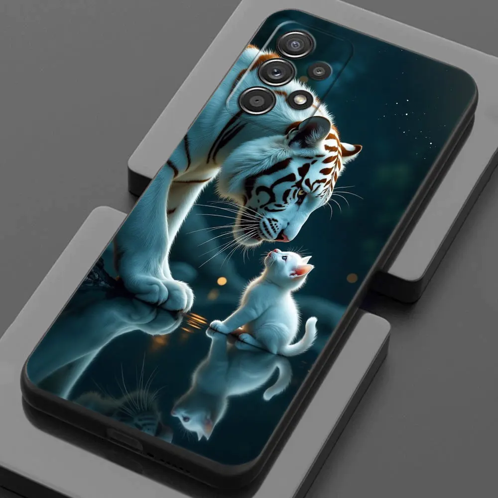 Tiger Design Soft Phone Case - Stylish and Protective