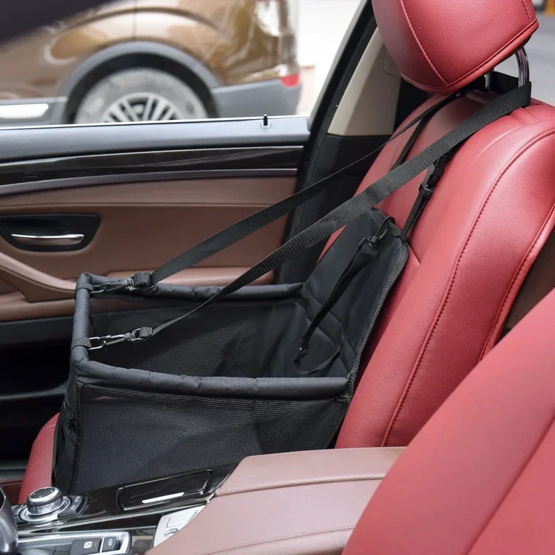 Premium Dog/Cat Car Seat Cushion with Waterproof Hanging Bag - Safe and Comfortable Travelling Experience 3