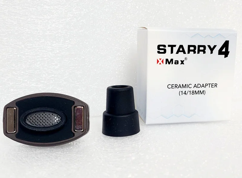 Original XMAX STARRY 4 Accessories Ceramic Adapter Glass Mouthpiece Dosing Capsule hookah accessories hookah mouthpieces cigarette capsule