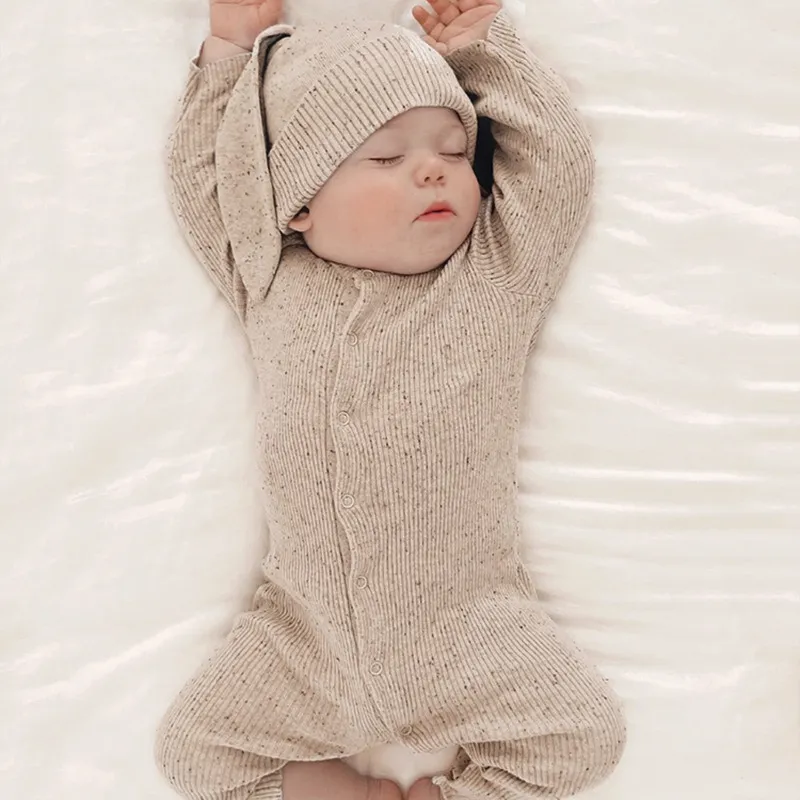 0-24M Newborn Kid Baby Boy Girl Clothes Long Sleeve Cotton Baby Romper Cute Sweet Jumpsuit New Born Photography Outfit