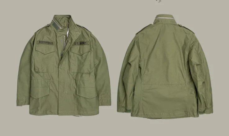 Militare M65 Us Field Tooling Jacket Outdoor Trekking Climbing Training Tactical Giacca A Vento Da Uomo Escursionismo Combattimento Cappotto Sportivo