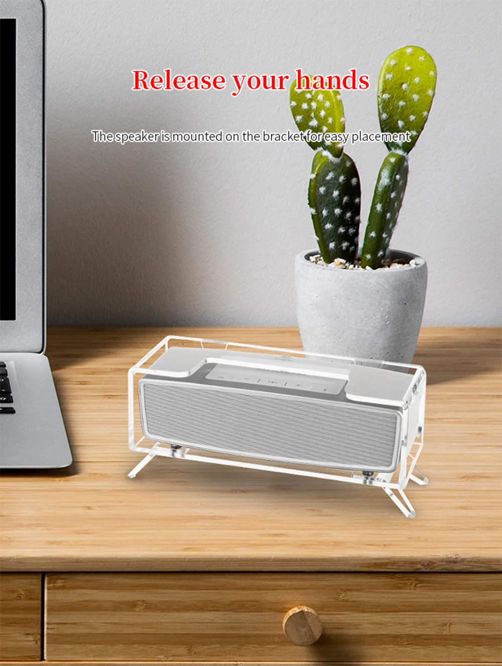 Acrylic Desktop Speaker Bracket for Bose SoundLink Mini 1 2 Gen Stand Smart Speaker Holder Base Mini II Support Frame Rack