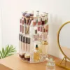 360° Rotating Makeup Organizer, Spinning Bathroom Organizer Countertop, organizer for cosmetics,Cosmetic Holder Shelf,(Clear) 5