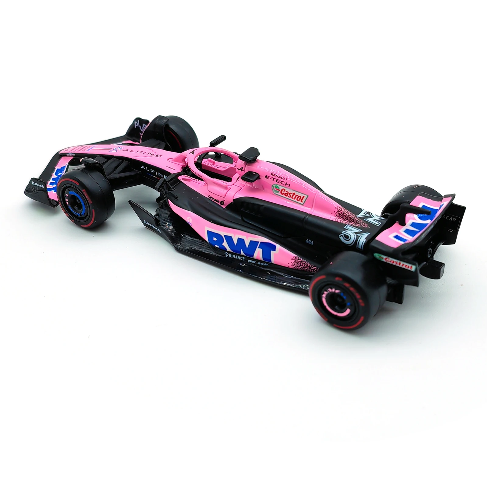 Bburago 1:43 Alpine F1 Team A523 2023 #10 Pierre Gasly #31 Esteban Ocon Alloy Car Die Cast Model Toy Collectible competition 3