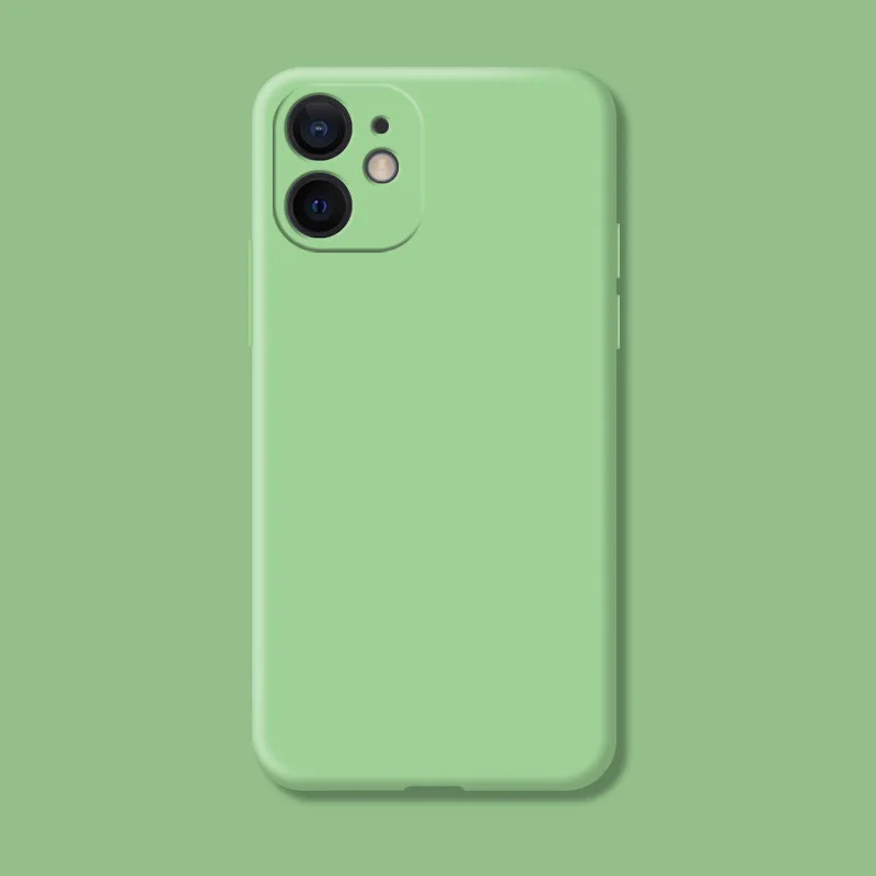 Für iphone 11 Fall Für iphone 11 12 13 mini 14 15 Pro Max Stoßfest TPU Flüssigkeit Silikon Schutzhülle Telefon Zurück Abdeckung fall – Detail 10