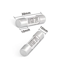 Fusible solaire Snaterm 10A 15A 20A 30A 1000V, fusible solaire PV MC Compatible DC à l'intérieur de la Protection du support étanche 2
