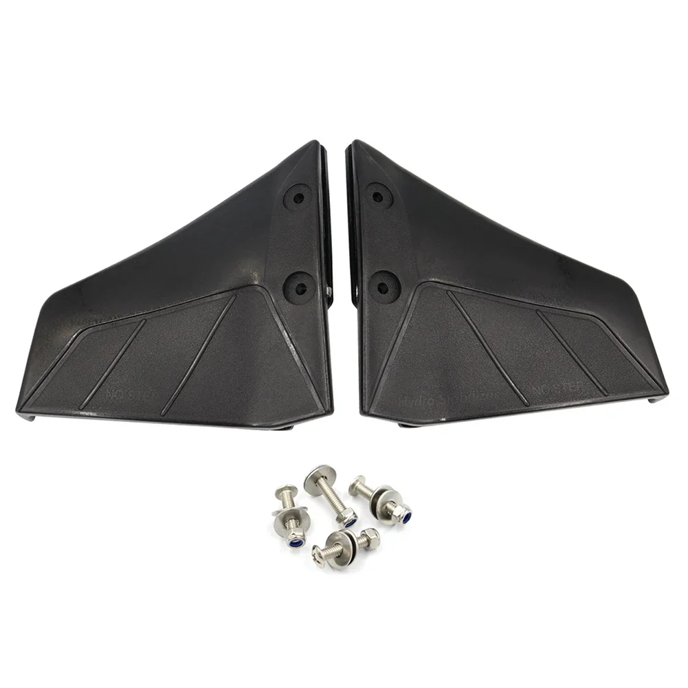 Small Hydrofoil Stabilizer Outboard Marine Hydrofoil Stabilizer Outboard Engine Wave Board with Install Bolt Nut for 4-50 HP