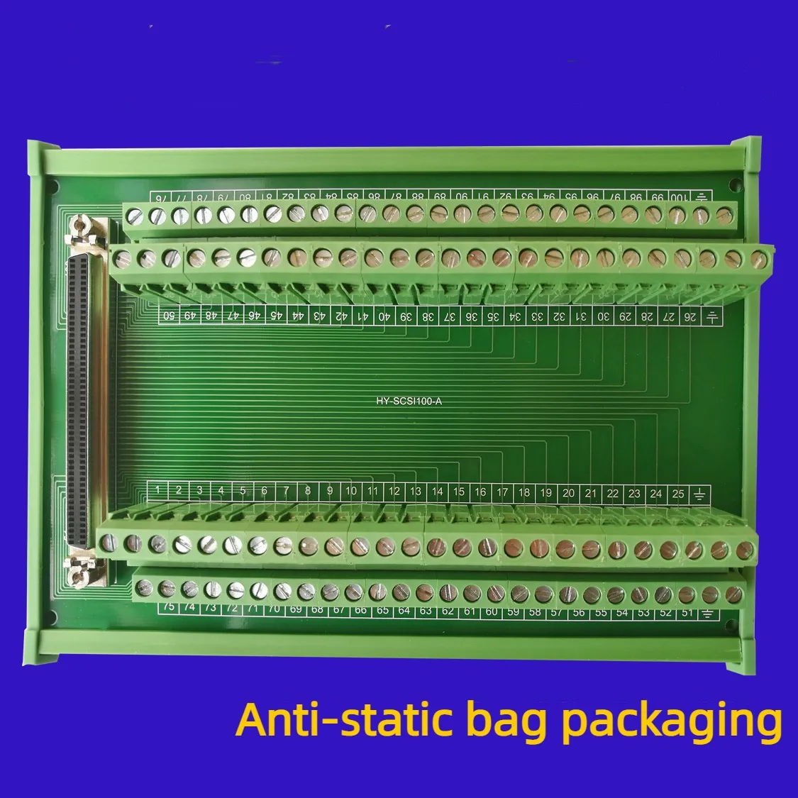 

SCSI100 Женский адаптер Клеммная колодка ADAM-39100 DIN-100S-01