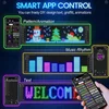 Car Devil‘s Eyes LED Matrix Pixel Panel Flexible Screen USB Plug-in App Control DIY Animation Display for Car Bars Party 2