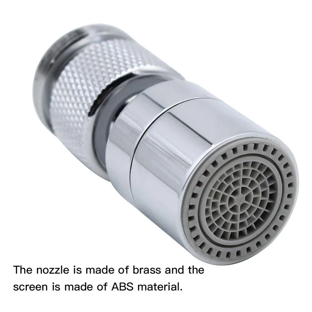 

Accessories Faucet Aerator Nozzle Water Saving 360° Swivel Adapter Adjustable Anti-splash Bathroom Head Kitchen