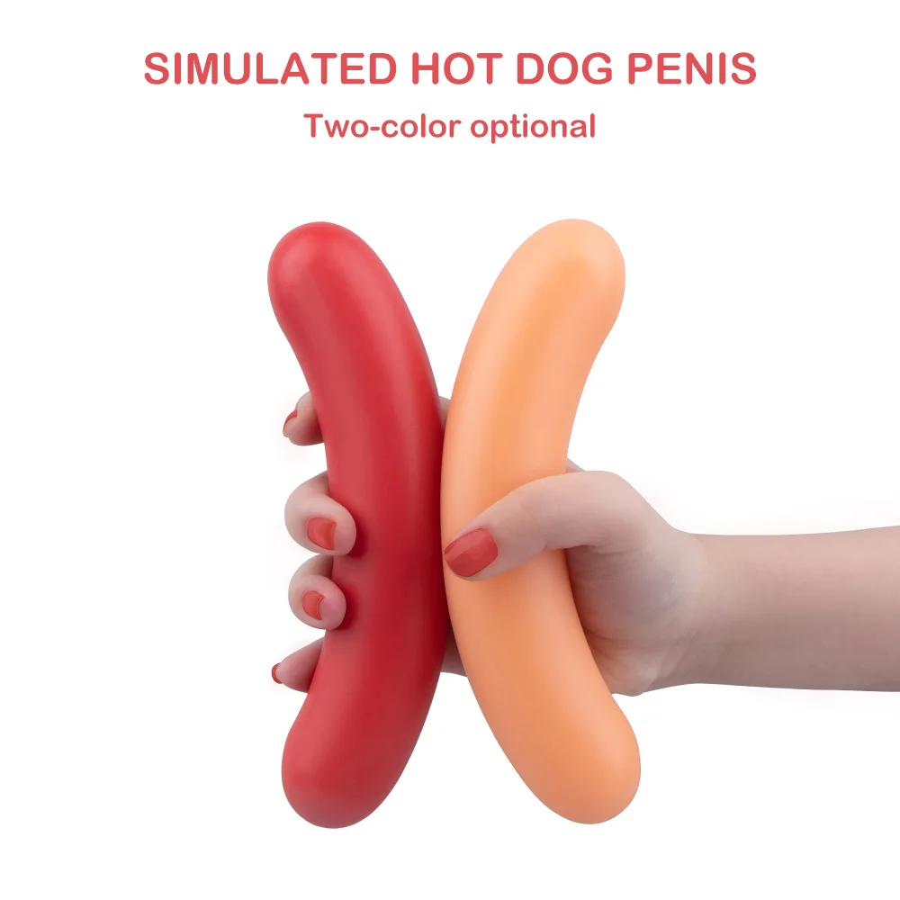 

Силиконовая мягкая анальная пробка hotdog Анальная пробка унисекс секс-пробка взрослые игрушки для мужчин/женщин анальный тренажер игры для пар вагинальный массаж