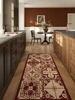 Artistic Kitchen Carpet Retro Luxurious Decoration Non-slip Carpets Restaurant Absorbent Rug PVC Wear-resistant Breathable Rugs 2