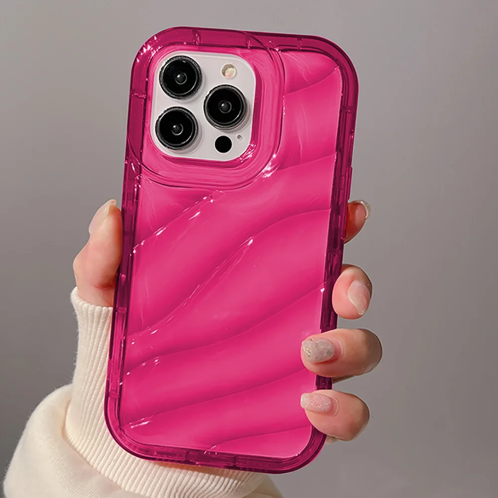 thumbnail image 1 of Fundas de teléfono con láser de espejo para iPhone 16 Pro Max Funda para iPhone 13 15 Plus 12 14 11 13 X XR XS 6 8 7 SE Bling Aurora Funda trasera suave, 1 of 5