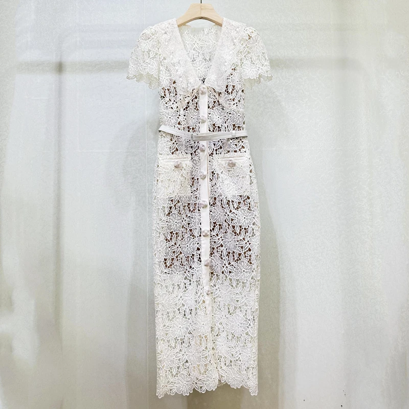 chinese dress ladies Picture-Perfect Glitter Lace Short Dress