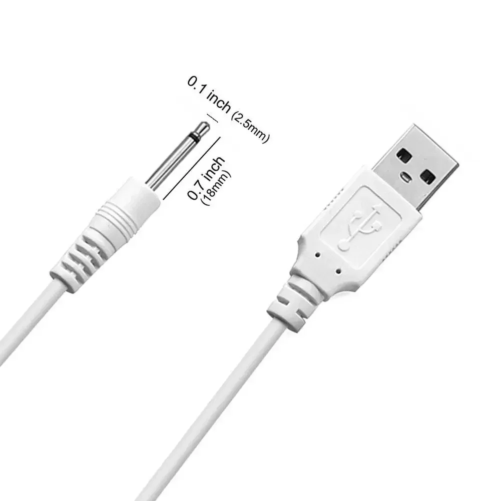 Cavo di ricarica per vibratore USB DC 2.5 per giocattoli per