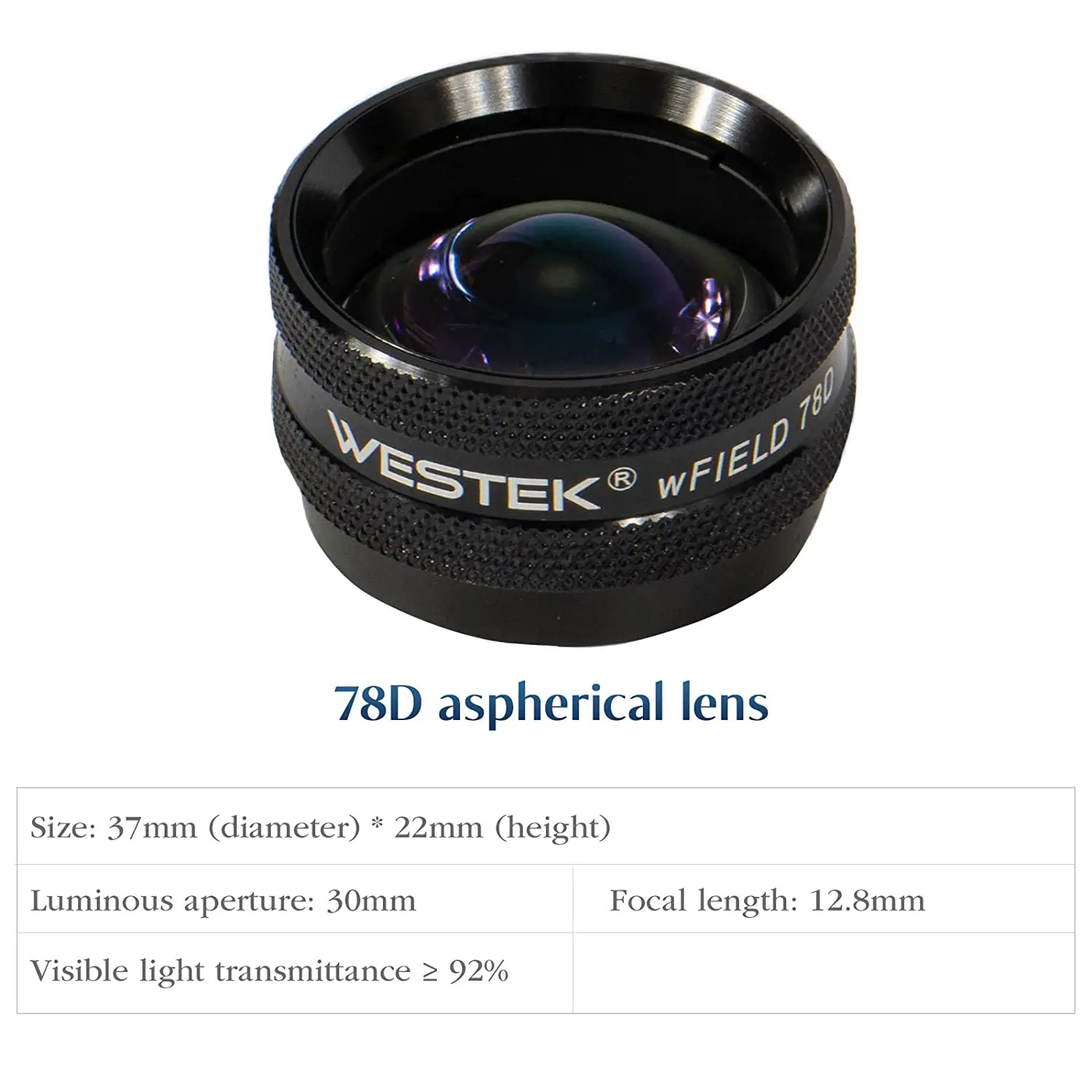 GHORTHOUD Optical Instrument Lens 78D OR 90D for Slit Lamp Examination Fundus Aspheric Retinal Lens Ophthalmic Diagnostic 3