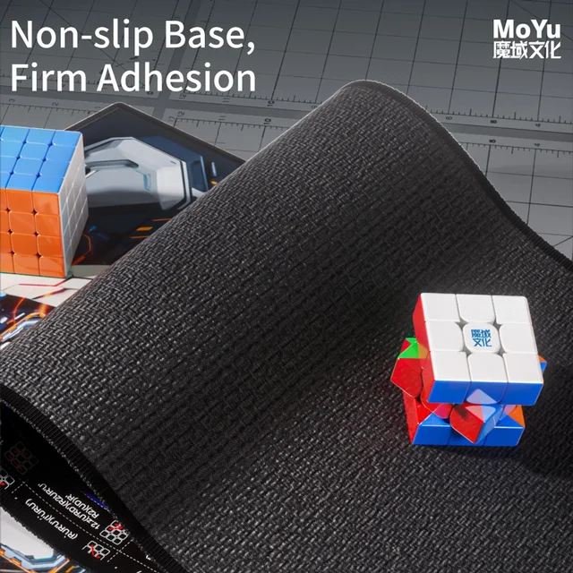[JudyCube] MOYU Cyberpunk / CFOP Training Mat Professional Magic Cube Related Speed Puzzle Toy Exercise Competition Mouse Pad 3