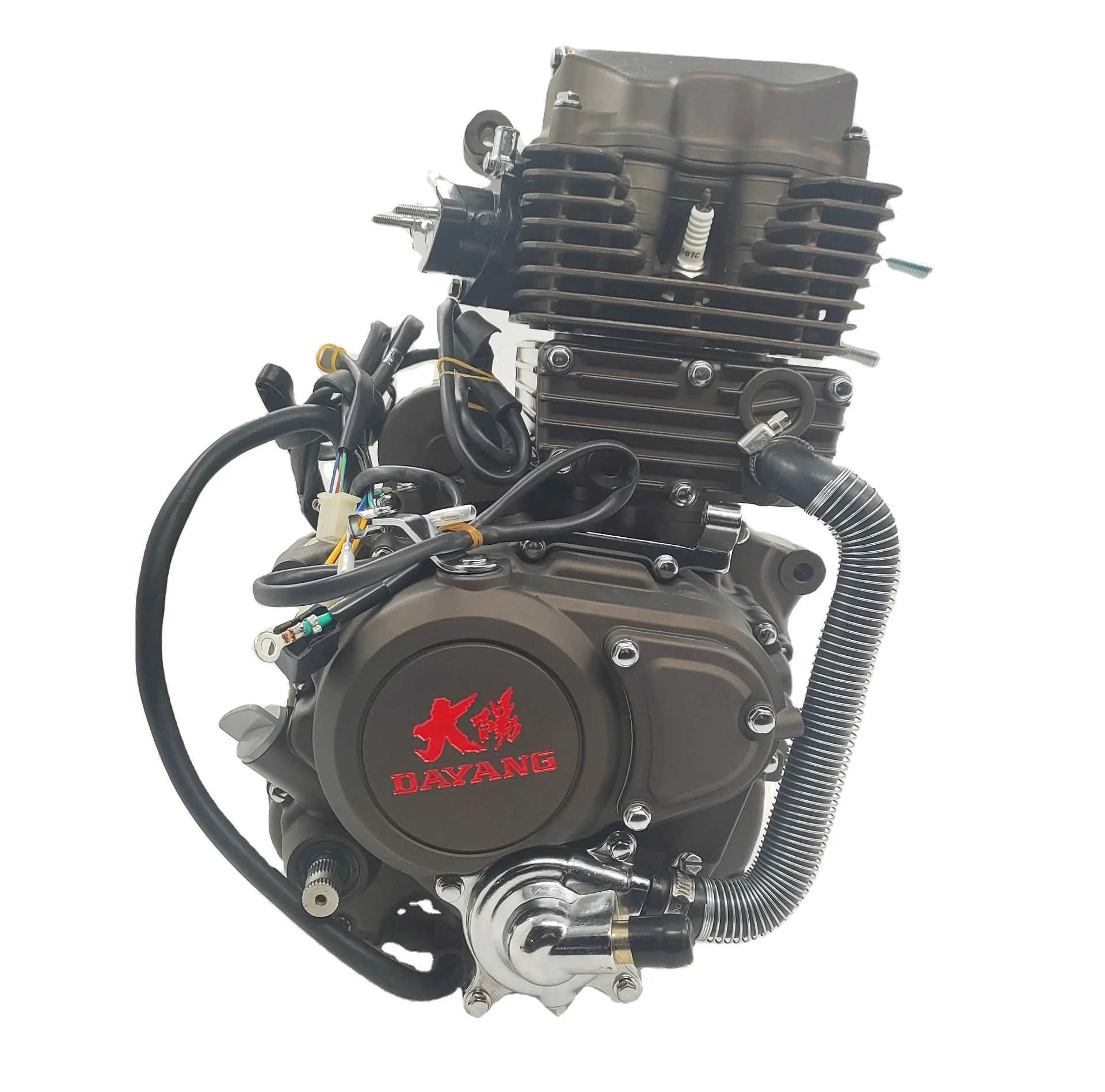 hot selling lifan motorcycle 250cc engine engine motorcycle 250cc china motorcycle lifan engine tricycle suitable for freight CG175cc Cool with the pump DAYANG LIFAN Motorcycle Engine Assembly Single Cylinder Four Stroke Style China CCC Origin Type