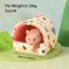 1pc-Hamster Nest Hamster Winter Supplies Cute Pet Bird's Nest with Velvet and Warm Cotton Nest Little Pet Parrot's Nest 5