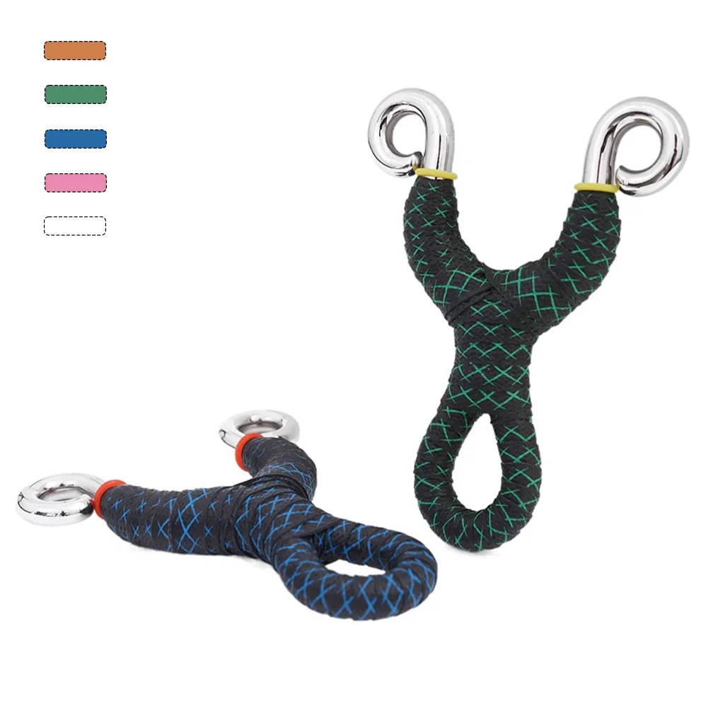 1Pc PU Leather Shock-proof Embossing Racquet Handle Grip Anti-Slip Slingshot Racket Fishing Rod Winding Band Sports Handle Grip