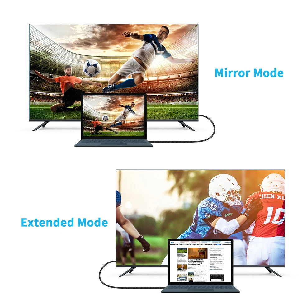 Premium Braided USB-C to DisplayPort Cable - Ultra High-Definition AV Connection