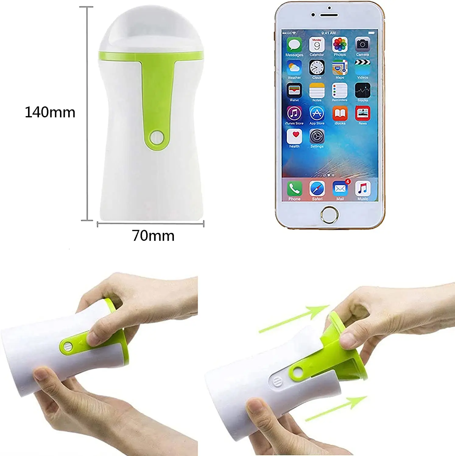 3IN1 Handheld Vegetable Spiralizer Slicer Veggie Carrot Spiral