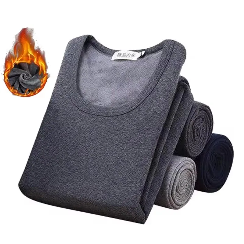 Outdoor skiing thermal underwear set winter fitness sports with fleece heating jacket ice skating cold proof close fitting thermal j